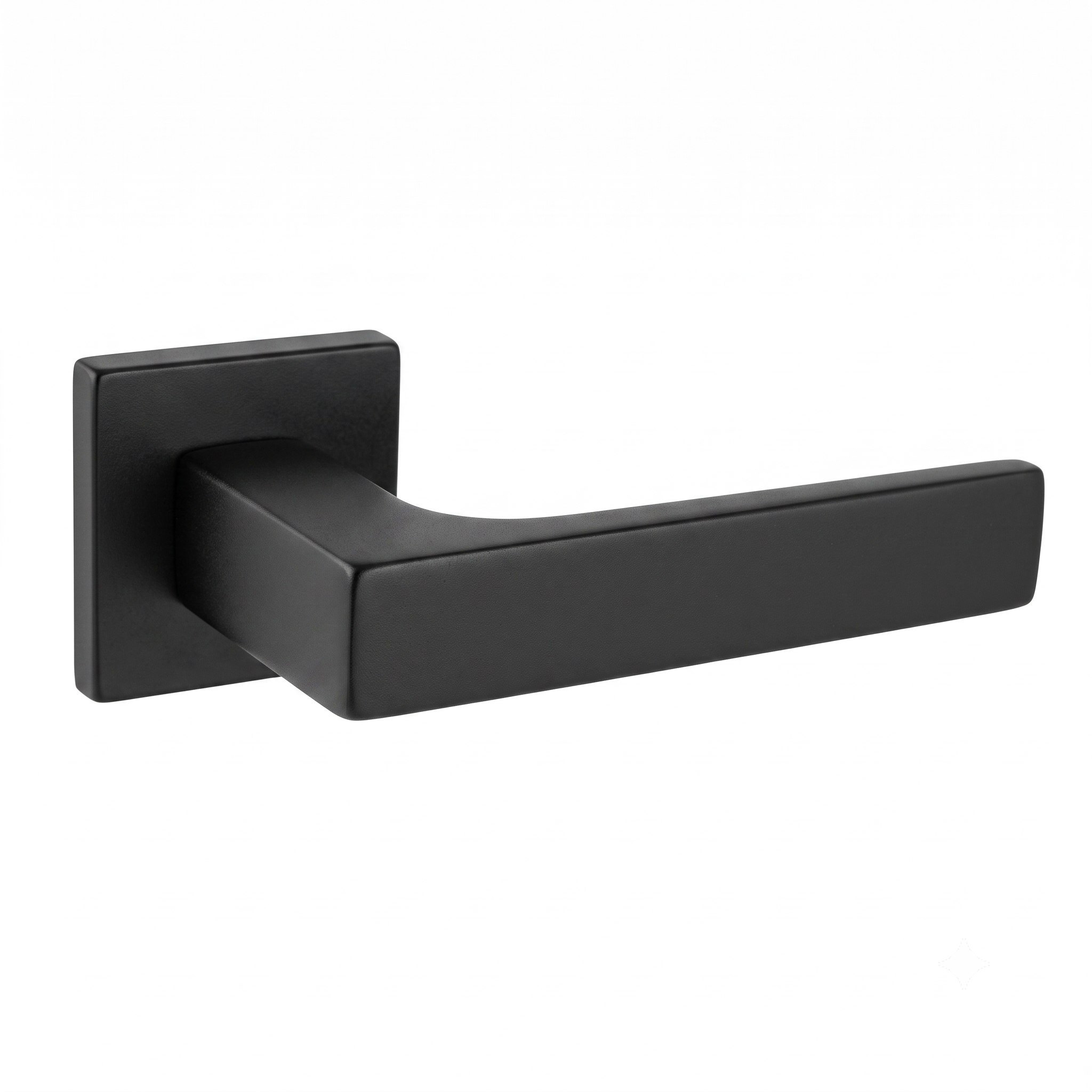 Ручка раздельная Trodos 529Е-03 слим BL черный
