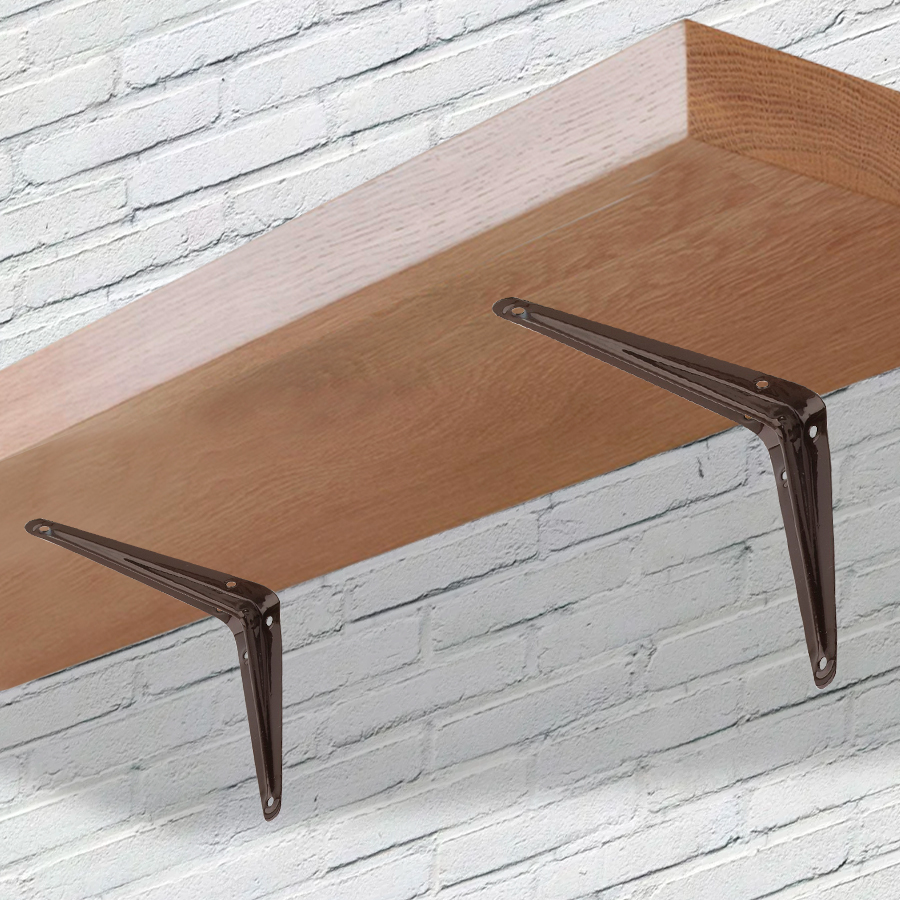 Полкодержатель (консоль) Trodos 150х125, коричневый