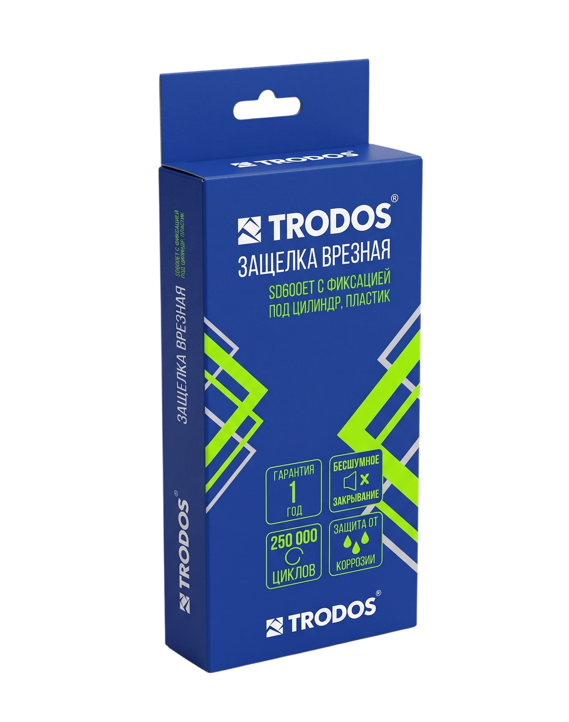 Корпус замка Trodos SD600-85ET/P BL пластик, черный