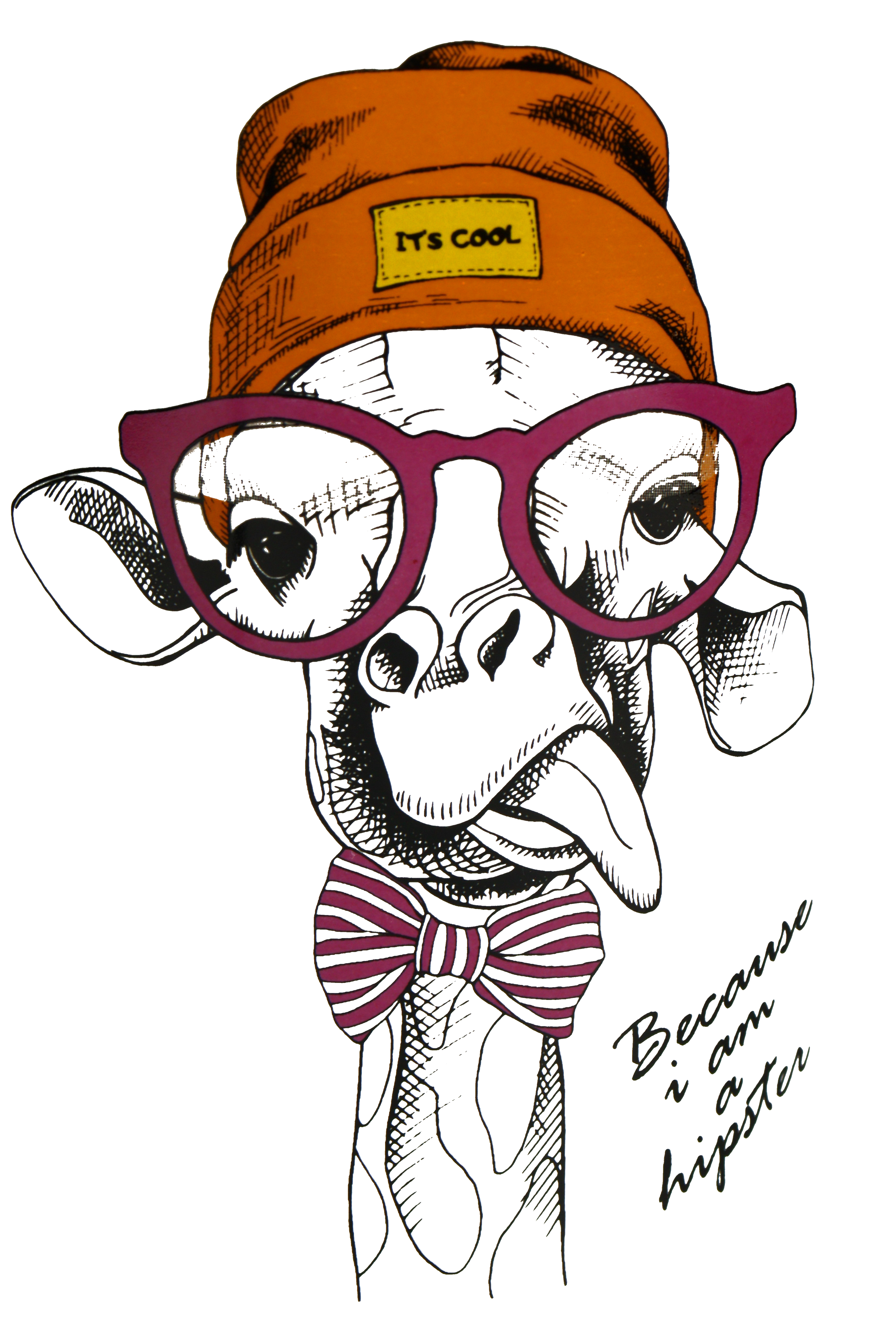 Ерш сантехнический Zenfort "Жираф" (Happy giraffe), керамика