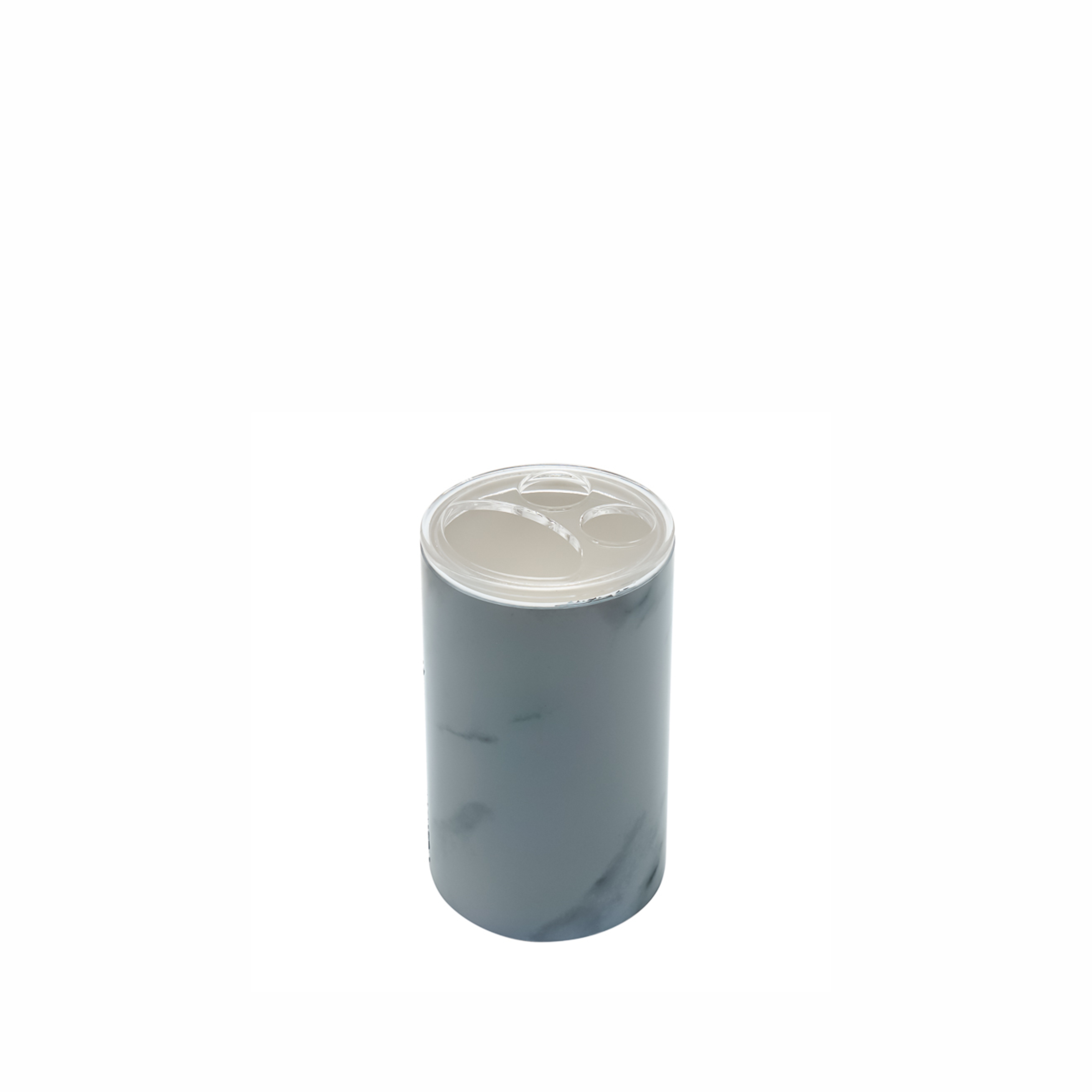 Стакан для зубных щеток Delphinium коллекция "Вояж" (Marble), пластик