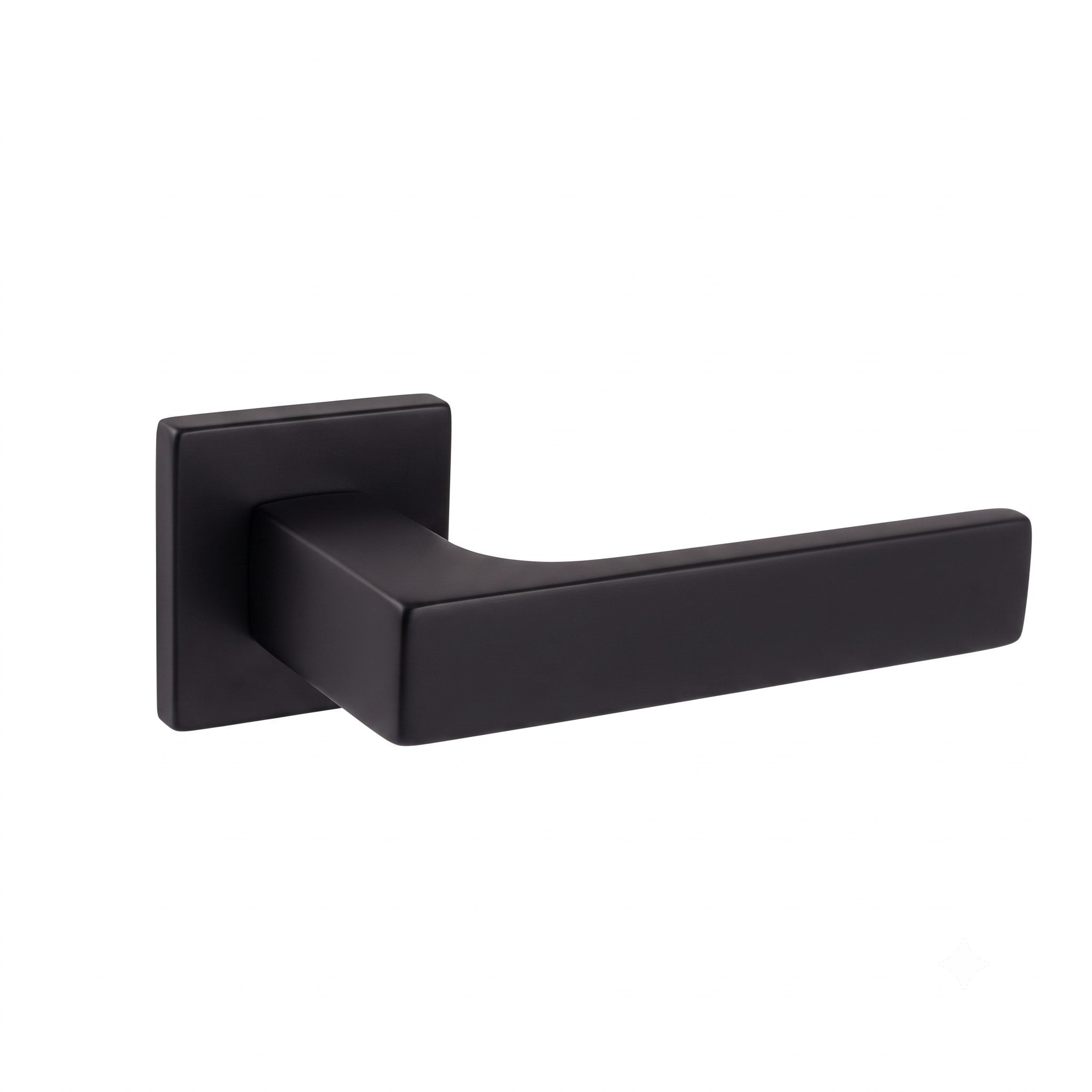 Ручка раздельная Trodos 529Е-03 слим BL черный