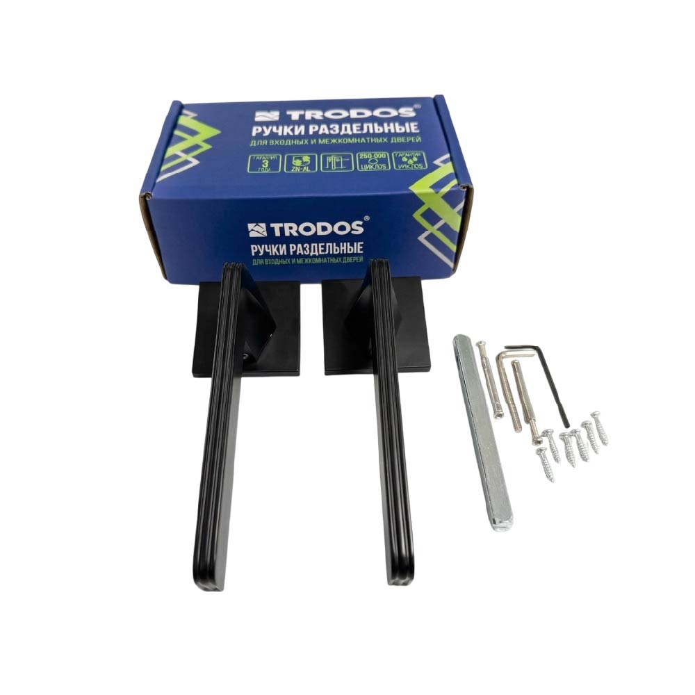 Ручка раздельная Trodos 540-03 slim BL черный