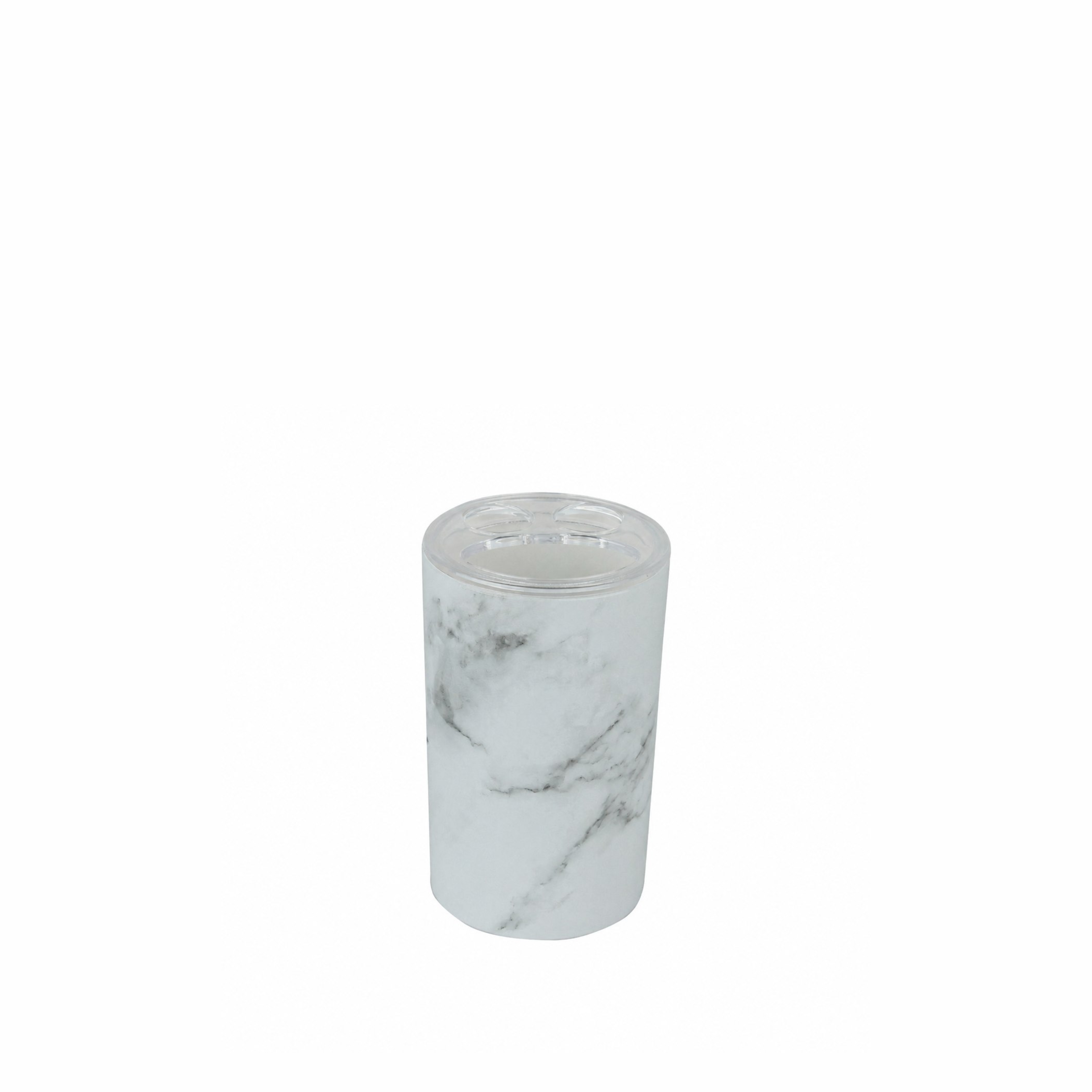 Стакан для зубных щеток Delphinium коллекция "Вояж" (Marble), пластик