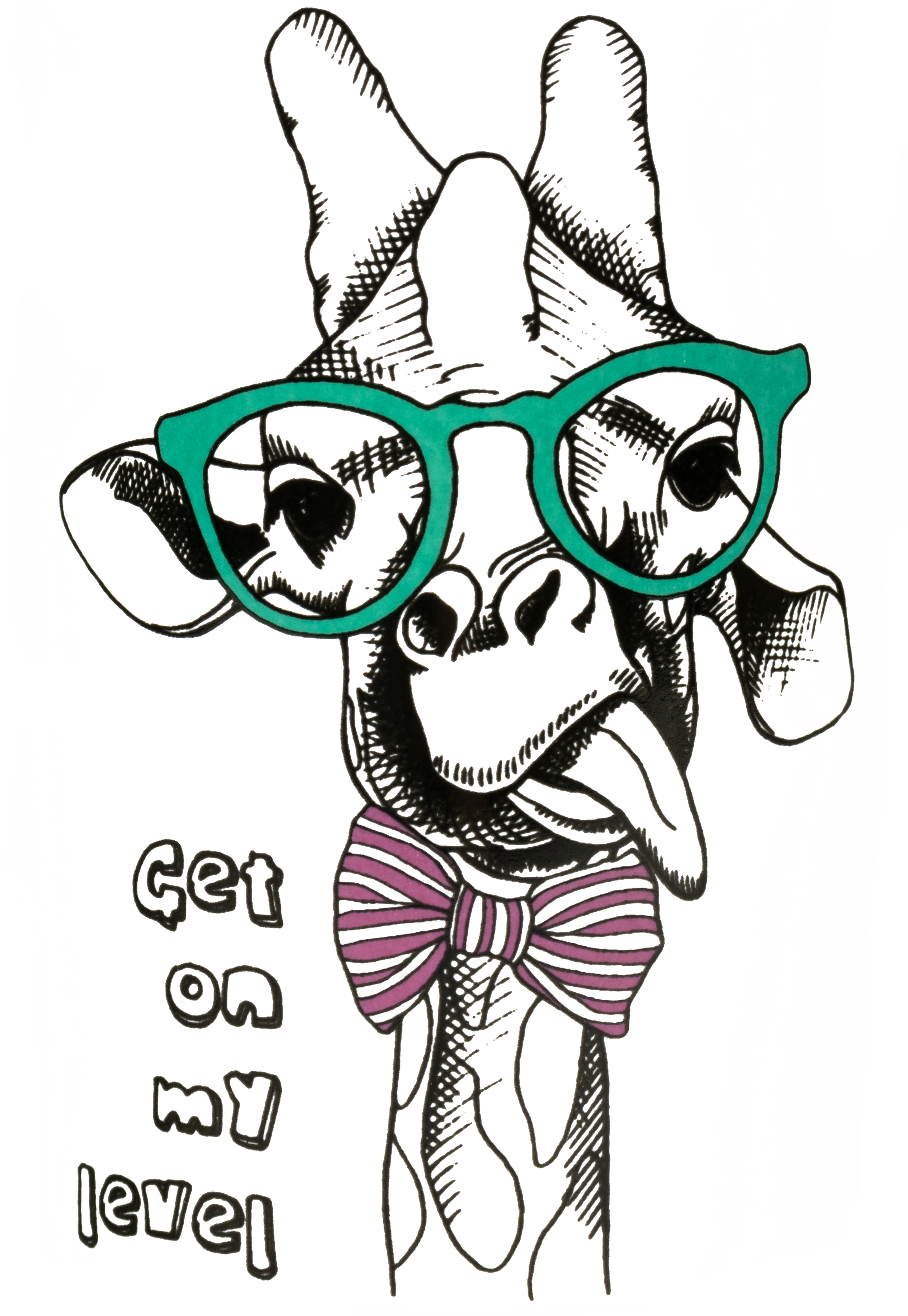 Дозатор для жидкого мыла Zenfort "Жираф" (Happy giraffe), керамика