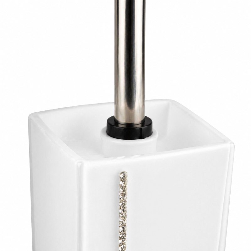 Ерш Delphinium коллекция "Белый кристалл" (White cristal), пластик