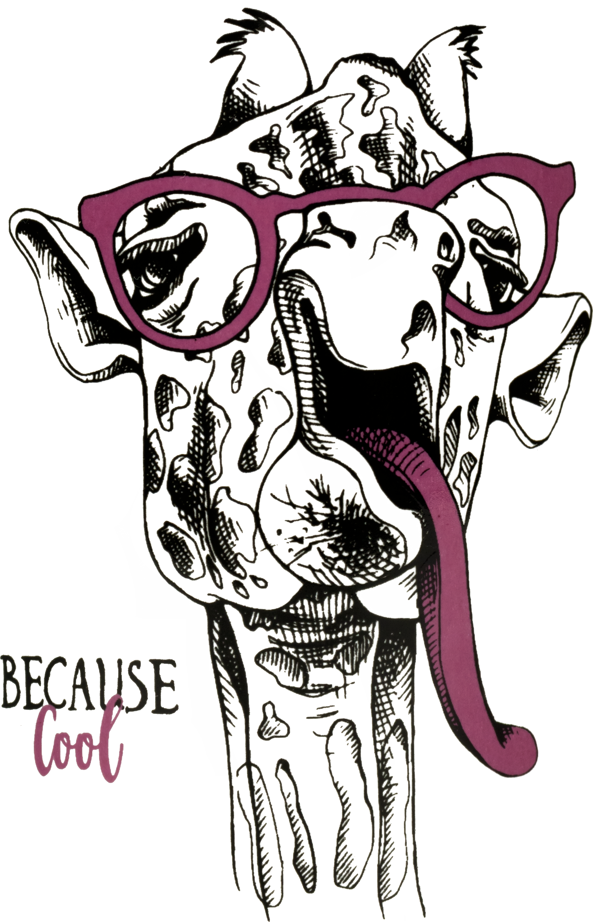 Стакан для зубных щеток Zenfort "Жираф" (Happy giraffe), керамика