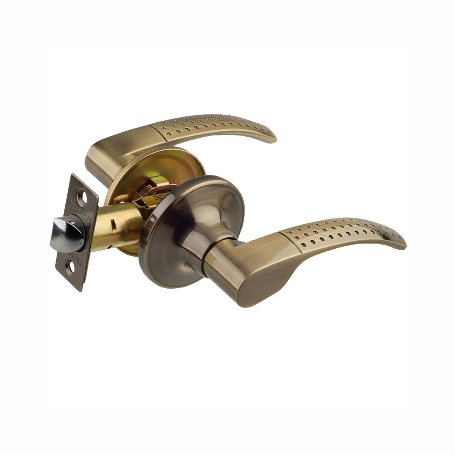 Ручка-защелка Trodos ЗВ6-05 бронза