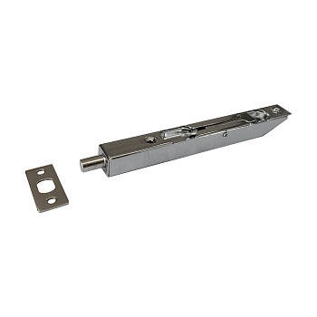 Ригель дверной Trodos L140 торцевой, хром