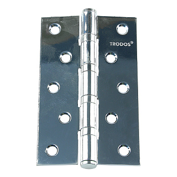 Петля накладная Trodos 125х75х2,5 CP хром 