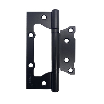 Петля накладная Trodos 125х75х2,5 BL без врезки, черный 